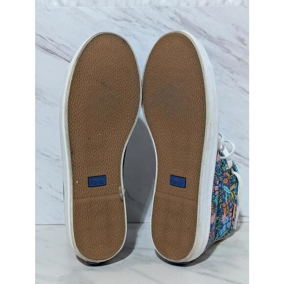 Keds High-Top Floral Patterned Sneakers Sz 7.5 No Sign of Wear - Picture 5 of 7